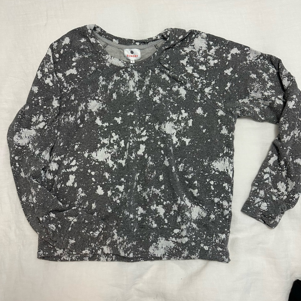 SUNDRY - cropped crew jacket. Never worn